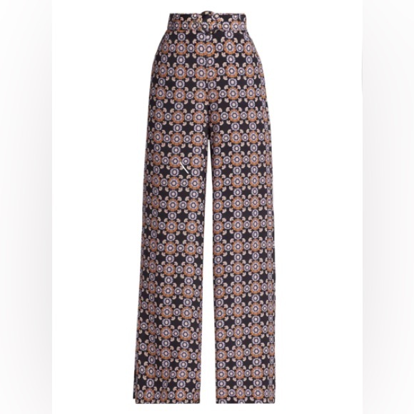 Zimmerman wide leg pants with a belt like new - Picture 7 of 9